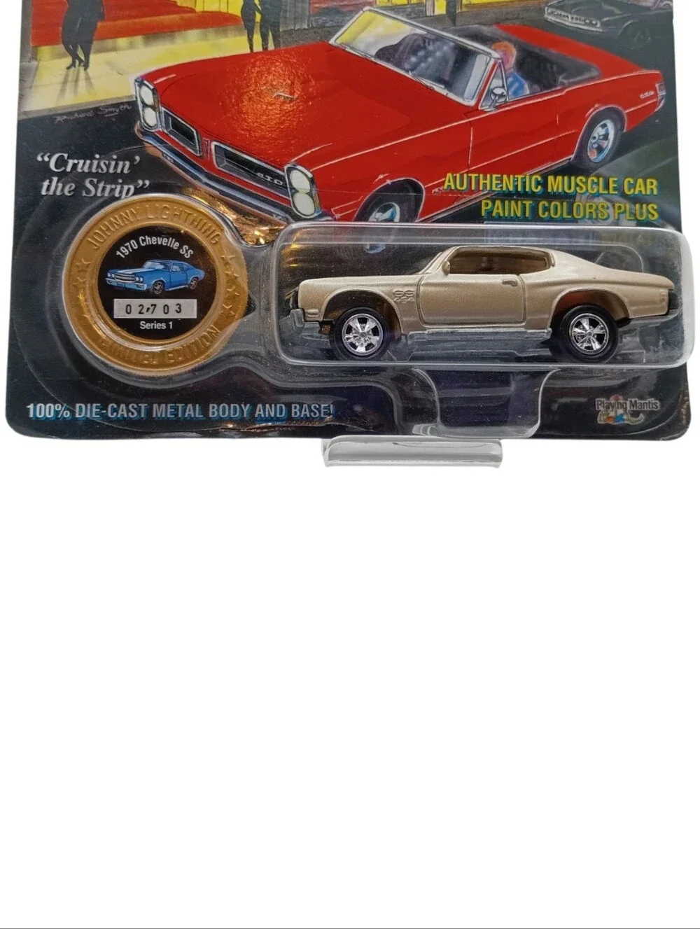 1995 Johnny Lightning Muscle Cars USA Series 1 Die-Cast 1970 Chevelle SS!
